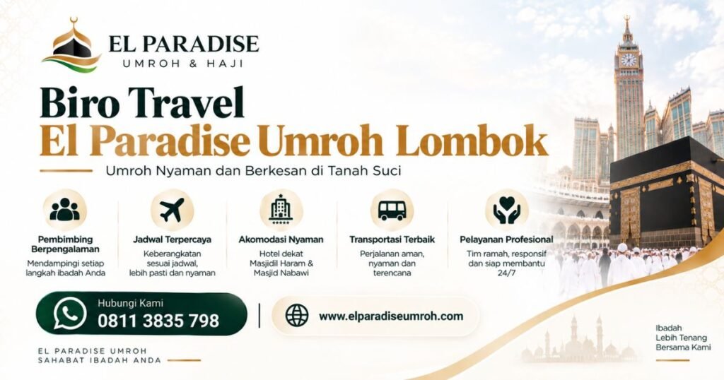 umroh lombok elparadise umroh